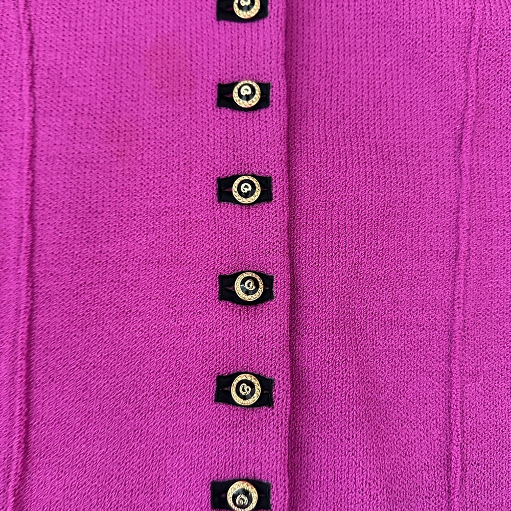 St. John Vibrant Magenta Skirt Set - Picture 3 of 4